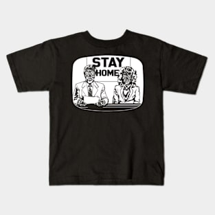 Obey the Comfort: Stay Home in Style with Our 'They Live' Inspired T-Shirt! Kids T-Shirt